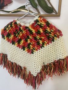 Never Worn: Vintage Crochet Poncho