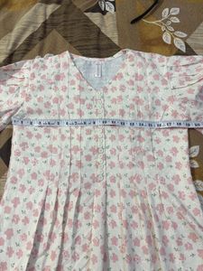 Floral Puff Sleeve Top