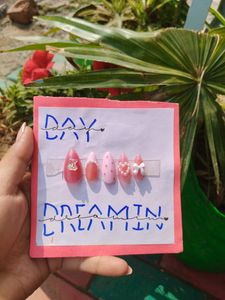 Korean Charms Press On Nails