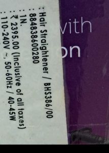 Philips Hair Straightener