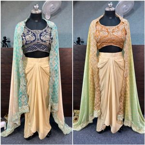 🆕️🆕️3 PIECE Dhoti Shrug Outfit