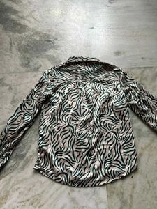 Zebra Print Shirt