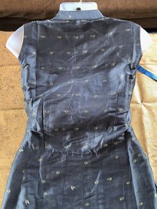 Size 34 to 42 Grey Elegant Ethnic Gown
