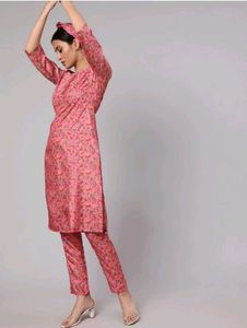 Aks Silk Women Kurta And Pant Set