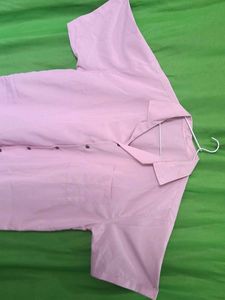 Pink half Slveves Shirt For Men