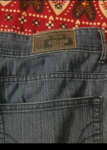 5 Collar Men T Shirt And Jean Blue