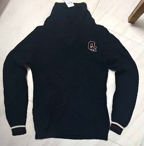 Stylish Navy Blue Sweater