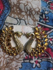 Peacock Earrings