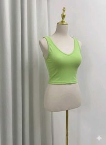 Lime Green Sleeveless Tank Top
