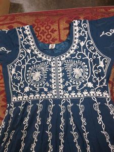 Elegant Embroidered Kurta Dress