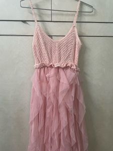 Pink Tulle Party Dress