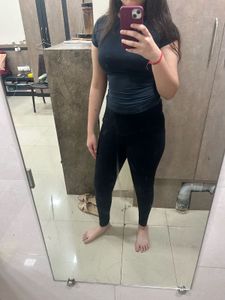 Black Washed Skinny Jeggings