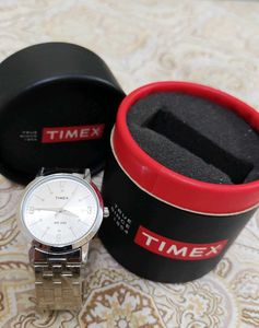 Timex Men Silver Watch