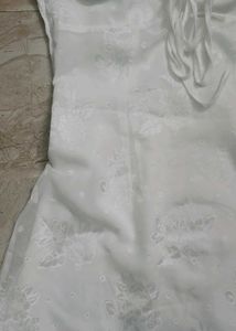 WHITE FAIRY LACE UP Dress