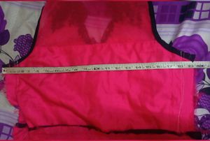 Heavy Embroidery Pink Gown