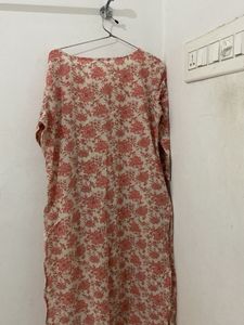 Floral Print Kurta