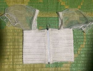 A White Crop Top