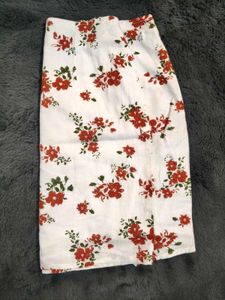 Floral Mini Skirt