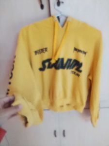 Stylish Yellow  Justin Bieber Hoodie