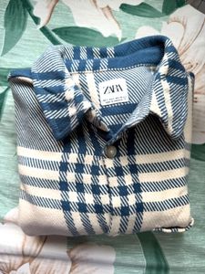 Zara Plaid Shirt - Size S
