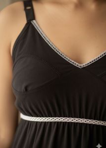 Elegant Black Nightgown