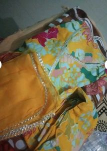 Floral Print Kurta