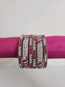 Indian Bridal Fancy Crystal Asian Bangle