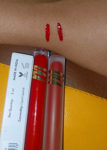 MyGlamm LIT Liquid Matte Lipstick Combo Pack 2 ,