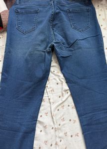 Blue Denim Jeans - Size 34