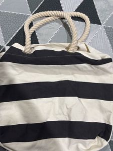 Forever 21 Striped Tote Bag