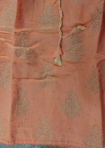 Peach Color Kurta set