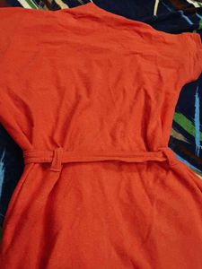 Cozy Carrot Red Robe - Perfect for Lounging