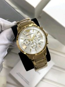 Gold Emporio Armani Watch