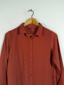 Rust Color Shirt For Women