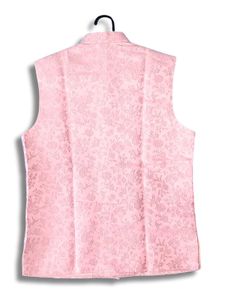 Elegant Pink Sleeveless Waistcoat
