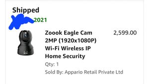 Zook Eagle Smart Home Camera