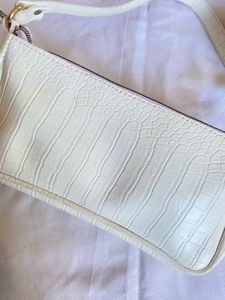 Chic White Shoulder Bag