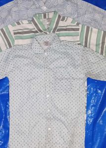 Men Shirts Full Sleeve With Pocket .Combo Of Three