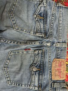 blue Denim Shorts