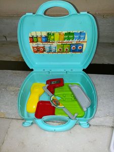 Toy Suitcase Supermarket Play