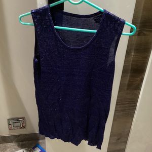 Sparkly Sleeveless Top