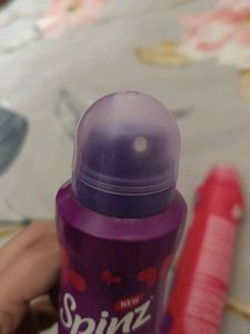 2 Bottles Of Spinz Perfumed Deo