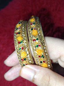 Beautiful Haldi Ceremony Bangles