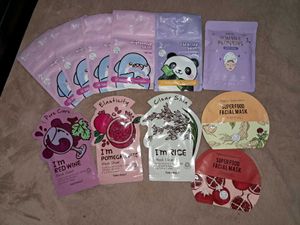 TonyMoly MINISO FACE & HAIR  Mask Bundle