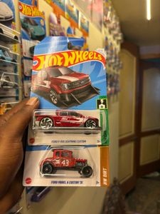 Imported Hot Wheels Ford F-150 & Model A