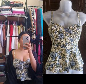 Floral Korean Top