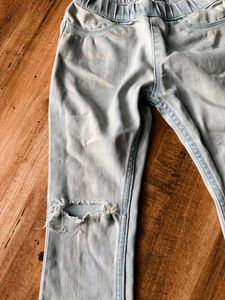 H&amp;M kids Ripped Denim Jeans(torn)
