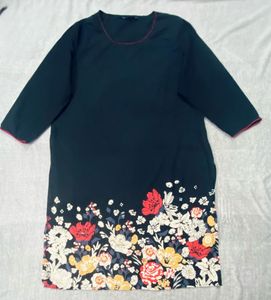MELANGE BY LIFESTYLE - Floral Print Kurta