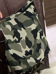 Camo Print Skirt
