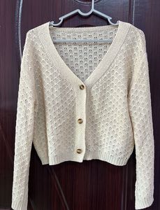 Crochet Knit Cardigan